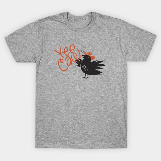 Yee Caw! - Simple T-Shirt by sombreroinc